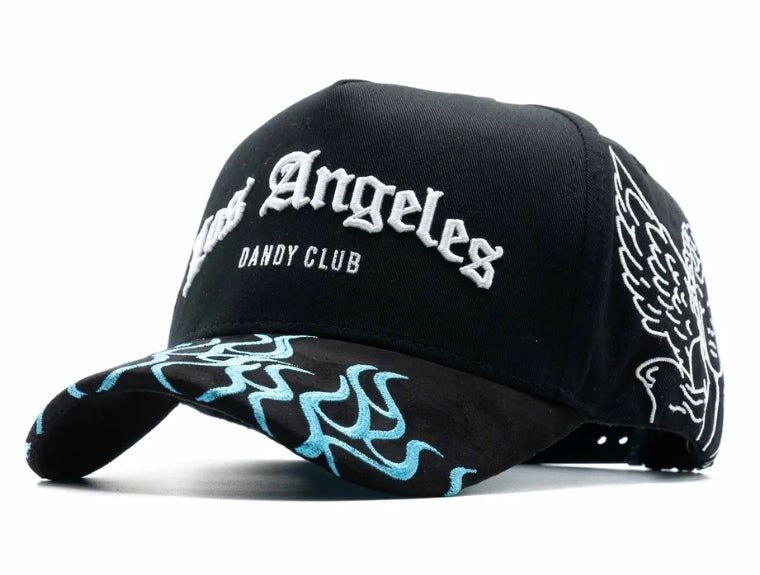 Gorra Dandy Hats Los Angeles Dandy Club Negra | Gorra Urbana Snapback